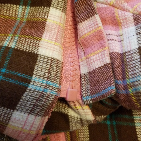 Pink Brown Blue Urban Behavior Adorable Vest - Picture 5 of 5